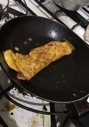 Foto resep Telur Dadar Kimchi