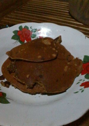 Foto resep pancake kopi tepung beras