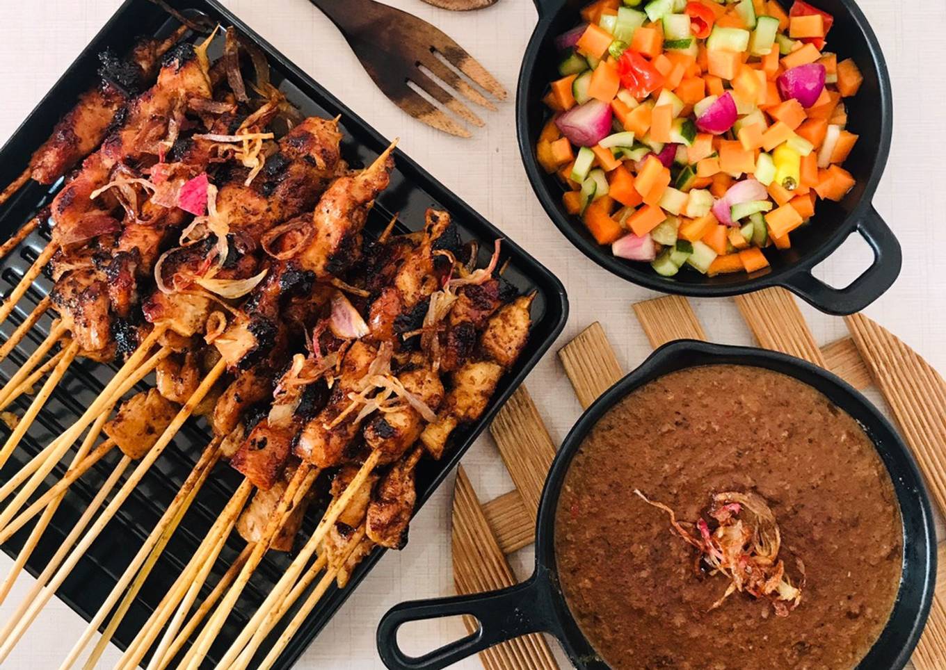 Sate Ayam Rumahan