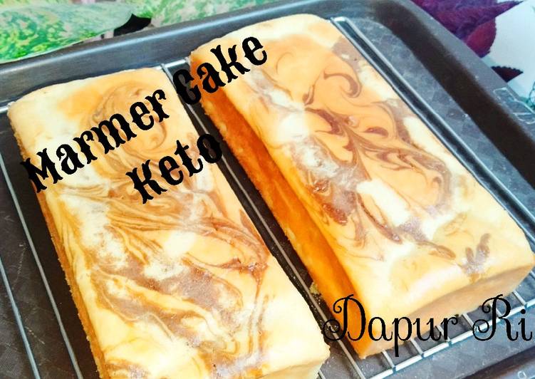 Resep Marmer Cake Keto | Langkah Membuat Marmer Cake Keto Yang Sempurna