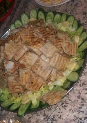 صورة لوصفة شاورما بيتية