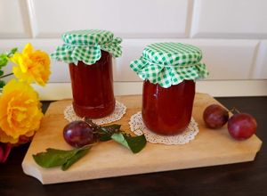 O poză a rețetei Dulceață de prune.