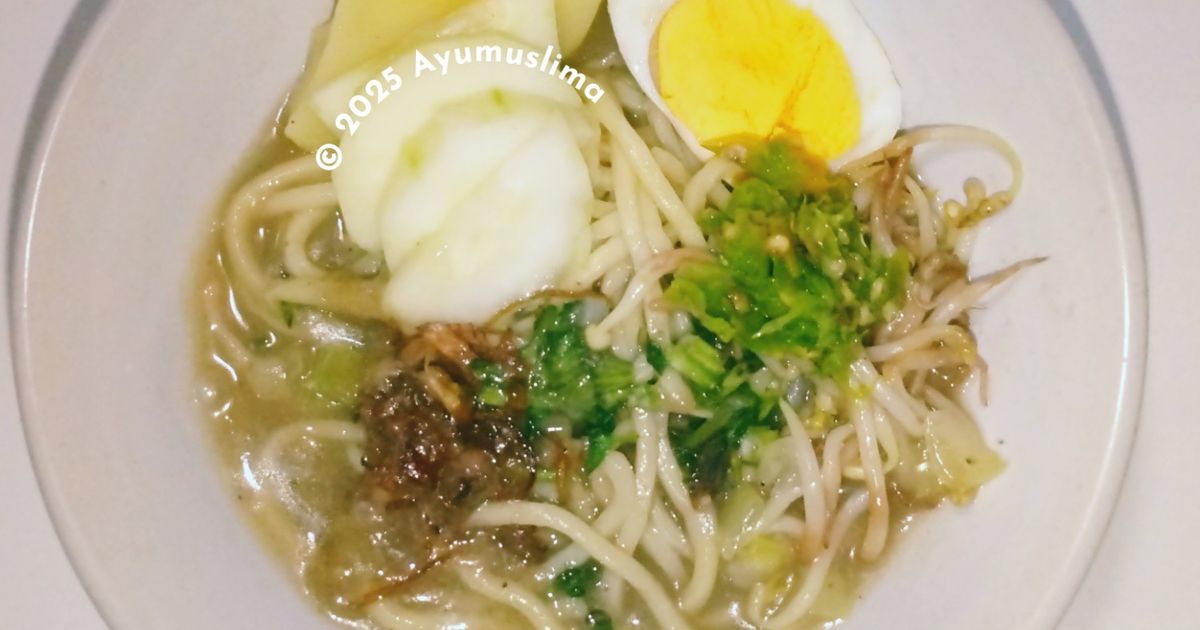 Mie Rebus Khas Medan