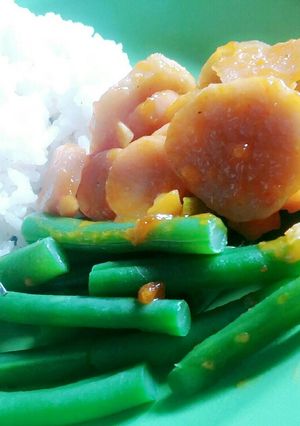 Foto resep Buncis Masak Saus Sosis