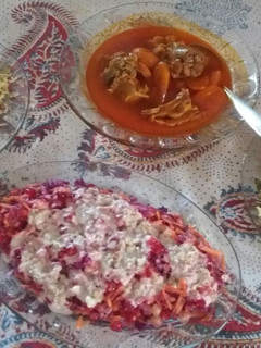 عکسی از دستور شوید باقالی با ماهیچه