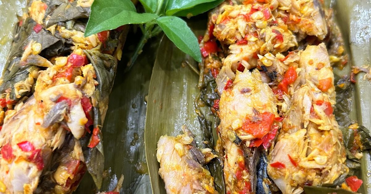Pepes Ikan Cakalang