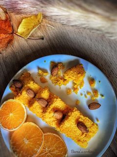 কমলা কালাকান্দ (Orange kalakand recipe in Bengali) রেসিপির প্রধান ছবি