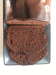 Csokimázas csokis banánkenyér recept fotója