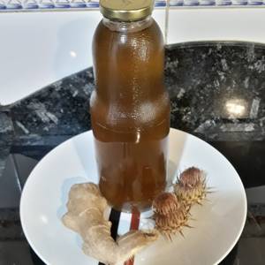 Infusión de cardo mariano con jengibre