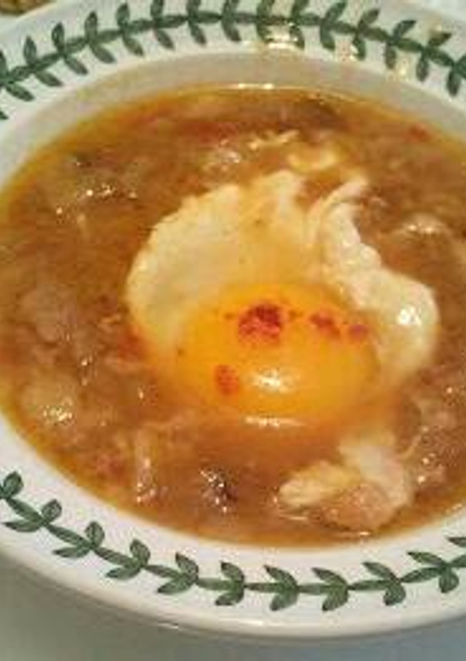 Una foto de Zurrukutuna, la sopa vasca del caserío