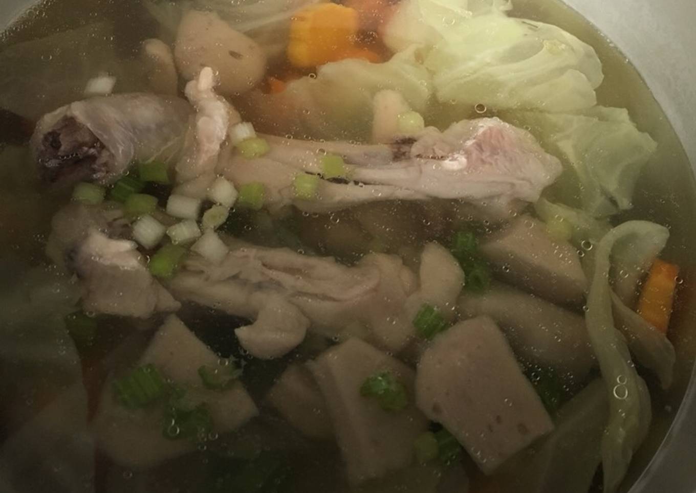 Sop ayam favorit anak