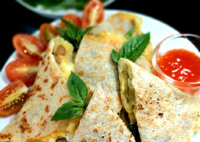 Resep 232. Potato Wrap yang Bisa Manjain Lidah