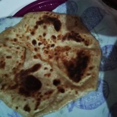 A picture of Gur ka paratha.