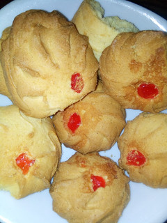 A picture of Sweet candy cookies.