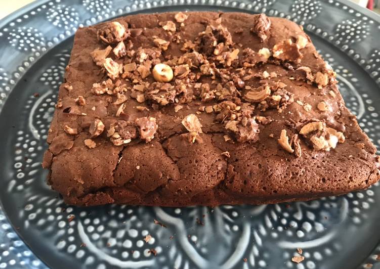 Recette Des Mi-Moelleux mi-brownie au chocolat