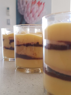 A picture of Marie Custard Pudding.