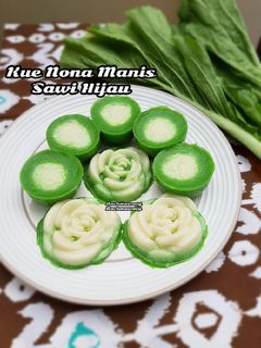 Foto resep 136.Kue Nona Manis Sawi Hijau