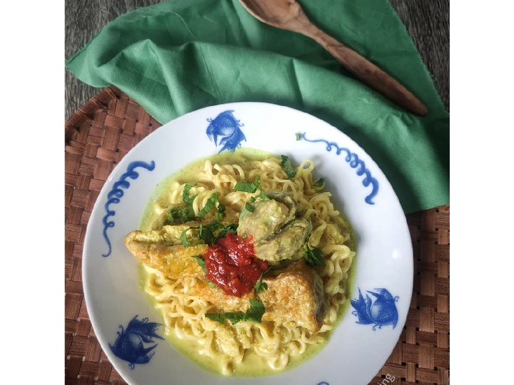 Langkah Mudah untuk Menyiapkan Resep 261. Mie Tahu Kuah Kuning Khas Balikpapan yang Enak Banget Anti Ribet, Uenak Banget