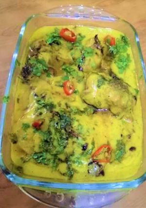 A picture of Kadhi Pakora🍲 😋.
