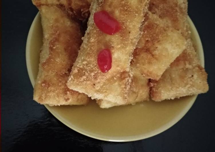 Pangsit goreng 5 langkah jadiii