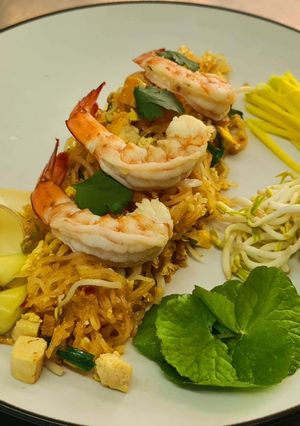 รูปของ ผัดไทยกุ้งสด
