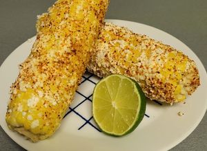 Una foto de Elote (maíz mexicano)