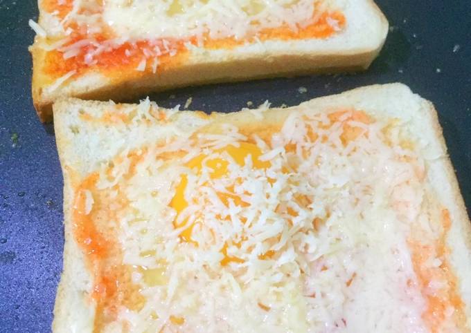 Resep Egg Cheese Sandwiches Oleh Iistqmh Cookpad