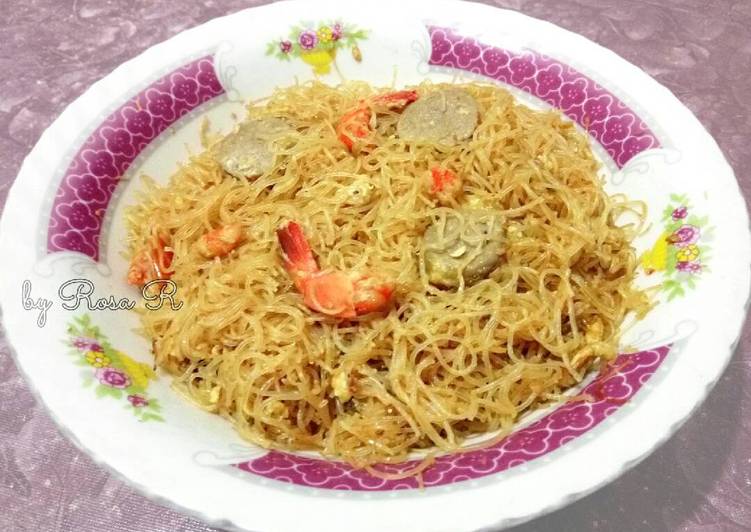 Bihun Goreng Bakso & Udang
