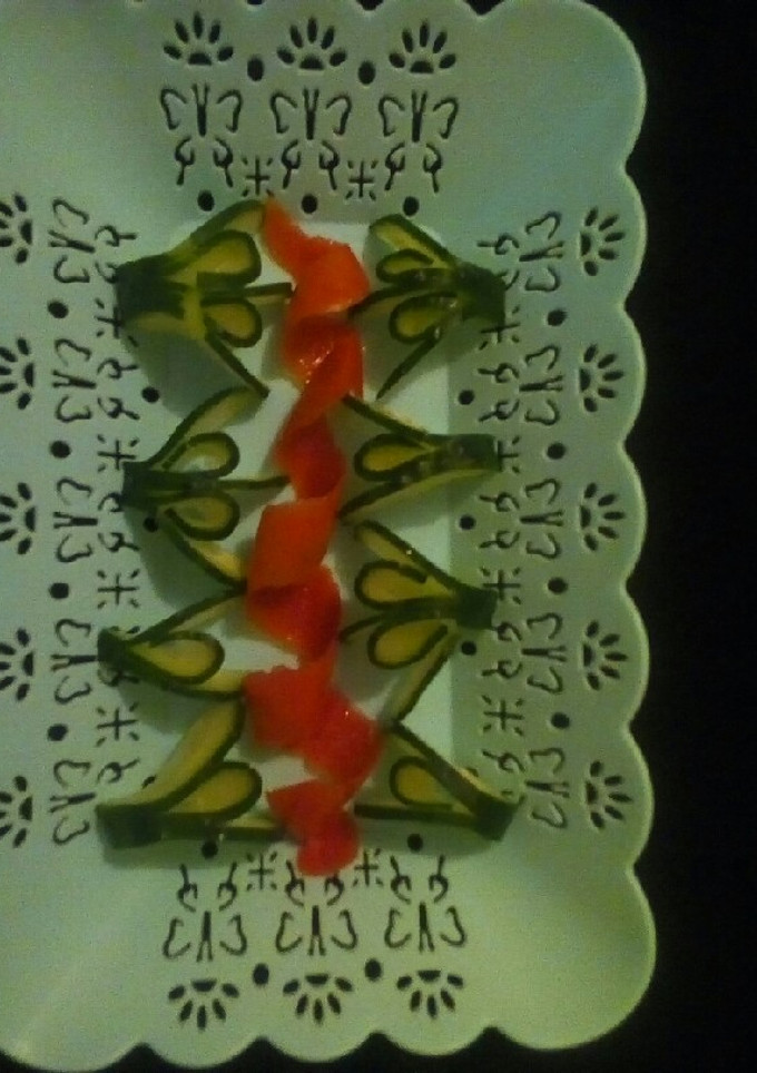 A picture of Cucumber salad.