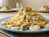 Tallarines Templados al Estilo Ceviche Cítrico de Marisco