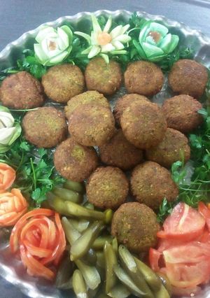 عکسی از دستور فلافل