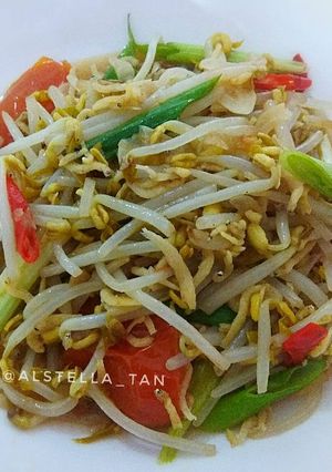 Foto resep Tumis Tauge Teri Medan