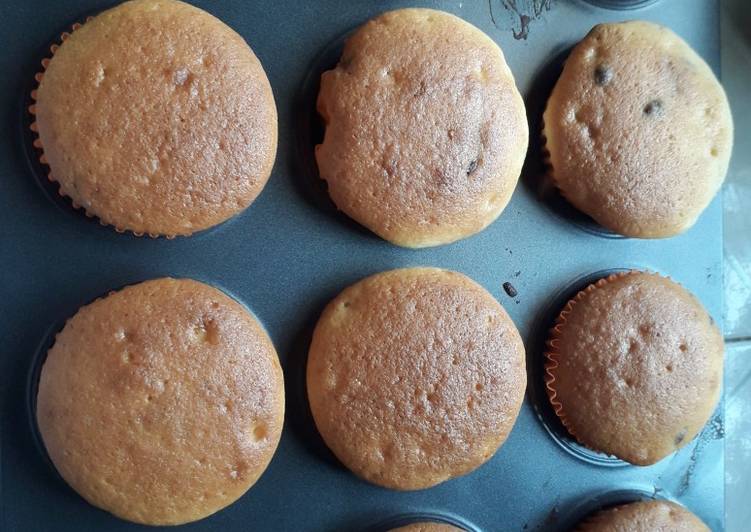 Cupcakes de vainilla🥛