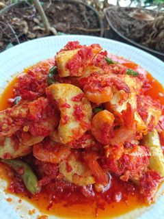 Foto resep Balado Putih Telur dan Udang