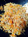 Lumpia sayur (wortel, kecambah, dan ayam)