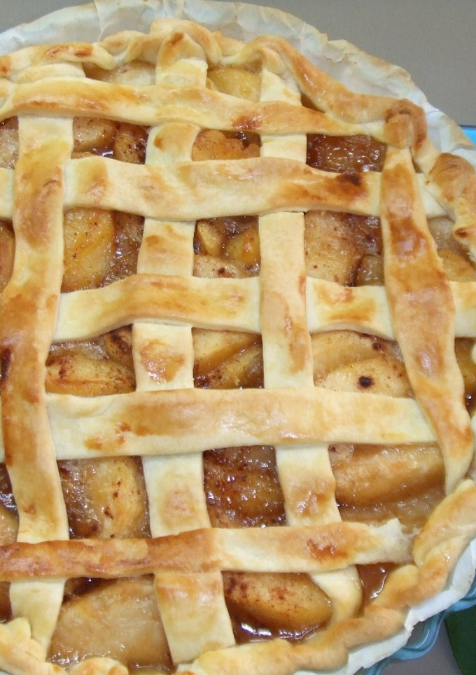 Una foto de Manzanas enrejadas