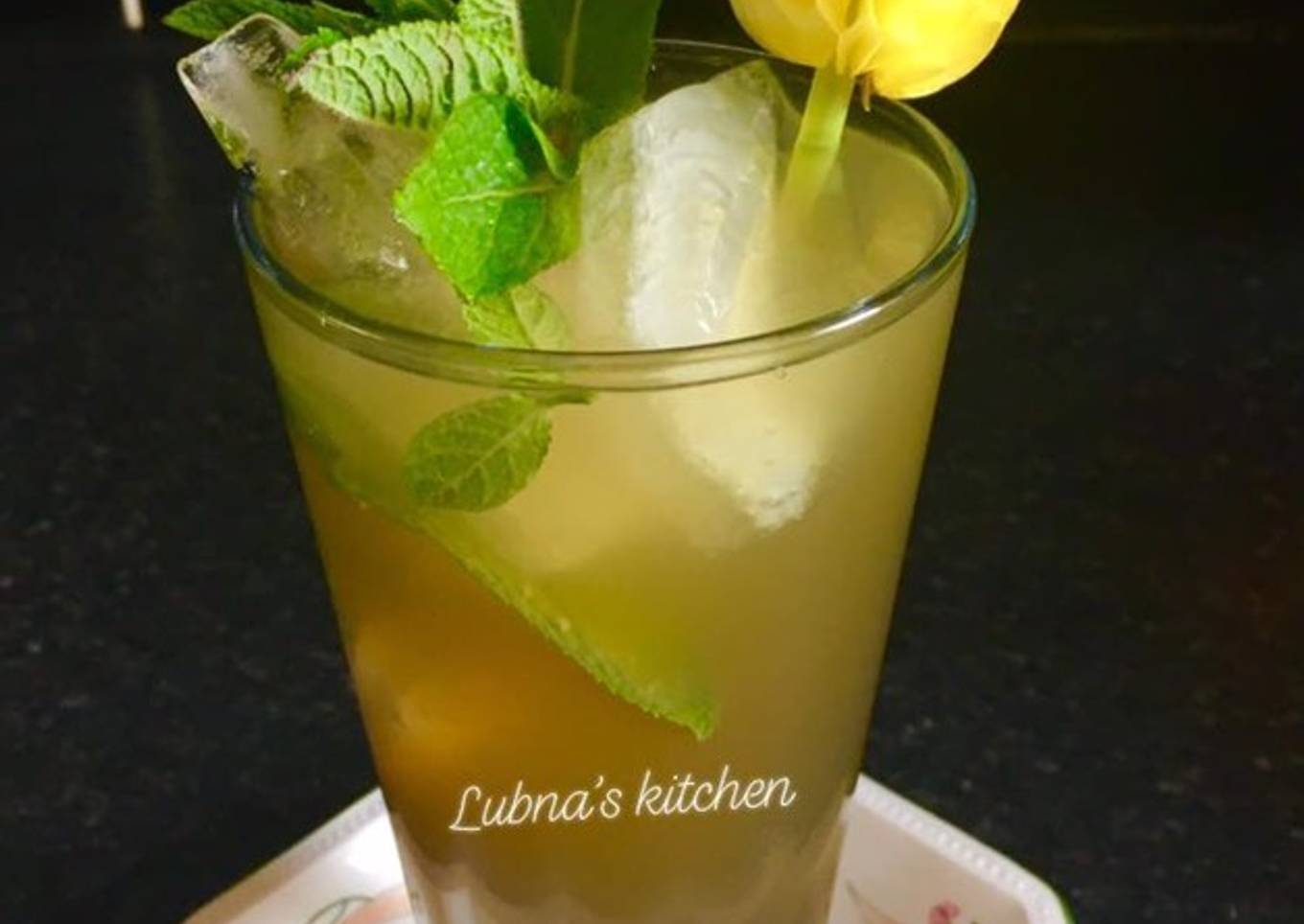Jaggery & Mint Drink: (Gur Mint Sharbat)
