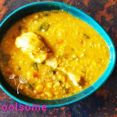 A picture of Hyderabadi Khichda.