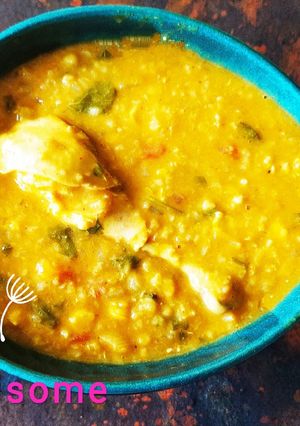 A picture of Hyderabadi Khichda.
