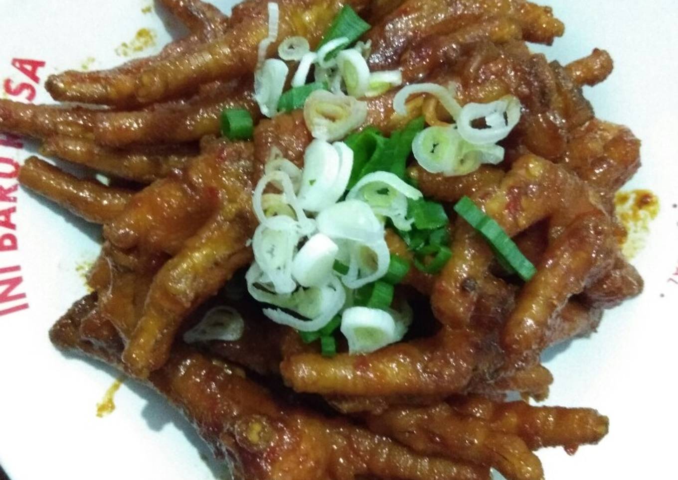 Rica rica ceker ayam
