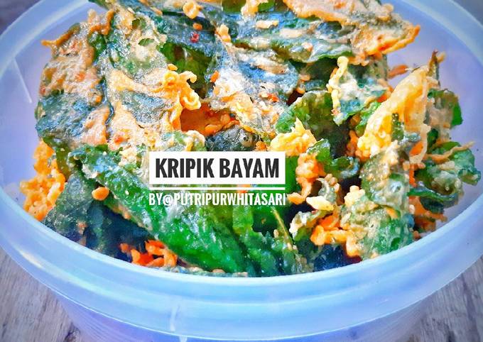 Kripik Bayam