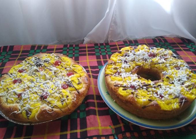 Rosca de Pascua con crema pastelera Receta de David- Cookpad