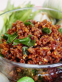 A picture of น้ำพริกปลากรอบ.