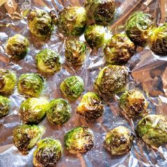 A picture of Brussels sprouts - you'll never wanna eat different kind.