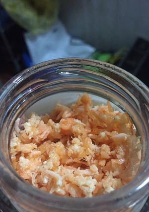 Hình của món Ruốc cá hồi.