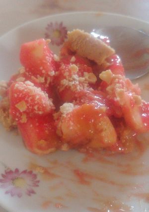 Una foto de Tarta de banana a mi manera