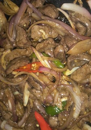 A picture of Liver & Onions.