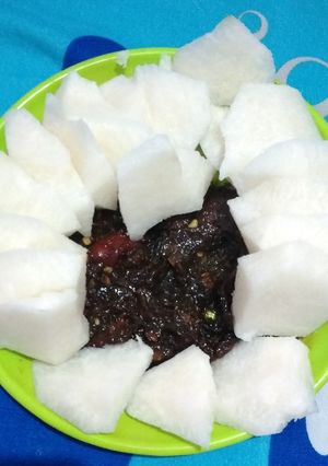 Foto resep Rujak colek bengkoang