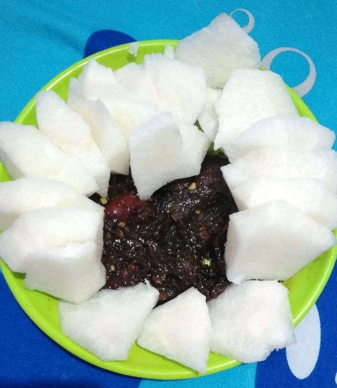 Foto resep Rujak colek bengkoang