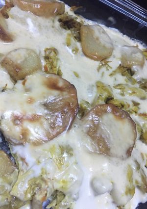 صورة لوصفة صينيه البطاطس بالدجاج